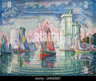 Entrée du Port de La Rochelle. Paul Signac. 1921. Stockfoto