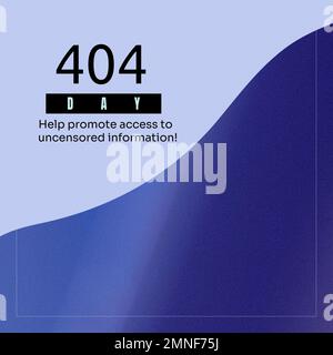 Zusammensetzung der Hilfe fördert den Zugang zu unzensiertem Informationstext auf blauem Hintergrund Stockfoto
