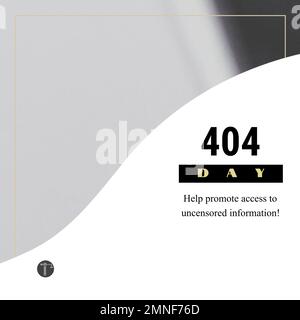 Zusammensetzung der Hilfe fördert den Zugang zu unzensiertem Informationstext auf grauem Hintergrund Stockfoto