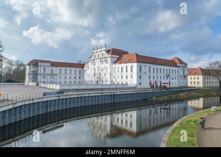 Schloss Oranienburg, Havel, Bezirk Oberhavel, Brandenburg, Deutschland Stockfoto