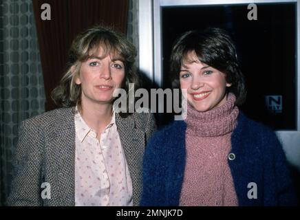 Cindy Williams ist gestorben. Penny Marshall und Cindy Williams aus den 1980er Jahren Kredit: Ralph Dominguez/MediaPunch Stockfoto