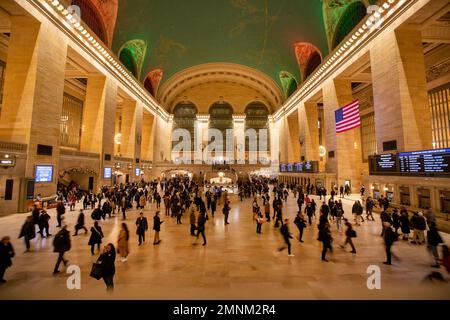 Bild von Tim Cuff. 9. Dez. 2022 - 10. Jan. 2023. Grand Central Station Stockfoto