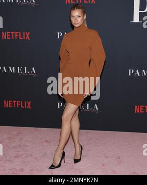 Josie Canseco trifft am 30. Januar 2023 im Netflix Documentary PAMELA ein, Eine LIEBESGESCHICHTE Weltpremiere im TUDUM Theater in Hollywood, Kalifornien. (Foto: Sthanlee B. Mirador/Sipa USA) Stockfoto