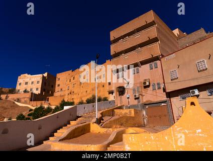 Ksar El Atteuf Buildings, Nordafrika, Ghardaia, Algerien Stockfoto