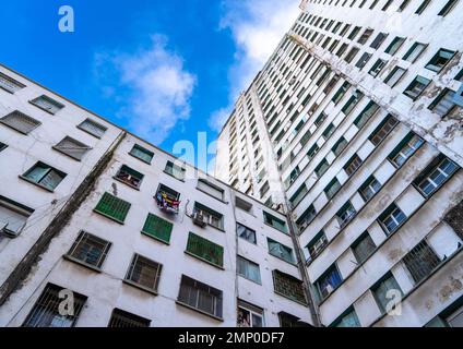 Wohngebäude, Nordafrika, Oran, Algerien Stockfoto