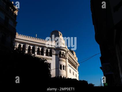 Das maurische Gebäude Grande Poste, Nordafrika, Algier, Algerien Stockfoto