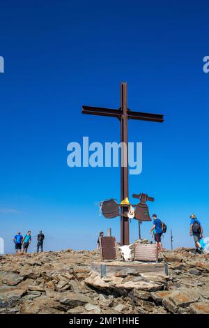 Der Gipfel des Puigmalgebirges, Katalanisch, Pyrenäen, Spanien Stockfoto