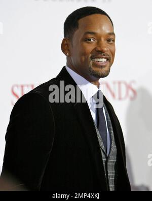 Will Smith kommt zur Premiere von Seven Pounds in Mann's Village in Westwood, Kalifornien. 12/16/08. Stockfoto