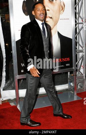 Will Smith kommt zur Premiere von Seven Pounds in Mann's Village in Westwood, Kalifornien. 12/16/08. Stockfoto