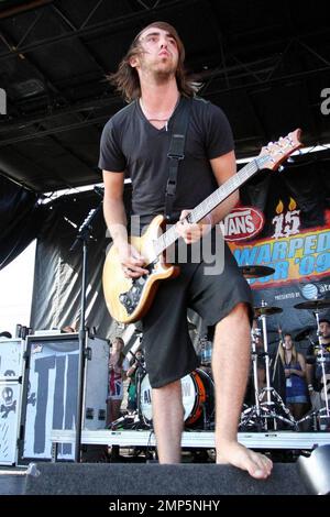 - All Time Low tritt auf der Vans Warped Tour 2009 im Home Depot Center auf. Los Angeles, Kalifornien. 8/23/09. Stockfoto