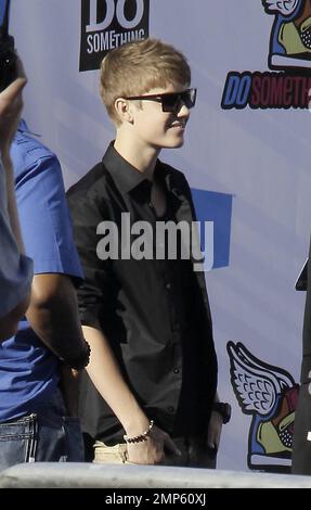 Justin Bieber bei den 2011 VH1 Do Something Awards im Palladium Hollywood in Los Angeles, Kalifornien. 14. August 2011. Stockfoto