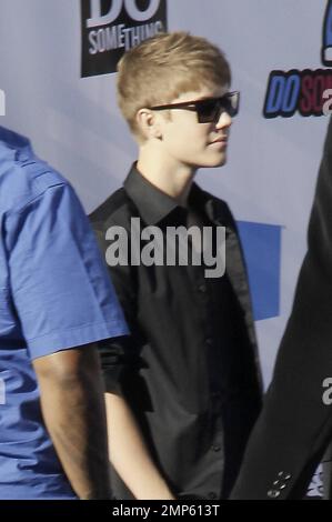 Justin Bieber bei den 2011 VH1 Do Something Awards im Palladium Hollywood in Los Angeles, Kalifornien. 14. August 2011. Stockfoto