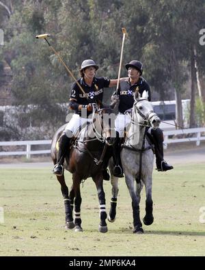 Nacho Figueras beim dritten jährlichen Veuve Clicquot Polo Classic im will Rogers State Historic Park in den Pacific Palisades. Los Angeles, Kalifornien. 6. Oktober 2012. Stockfoto