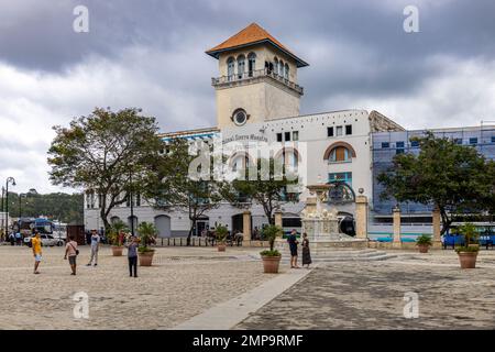 Terminal Sierra Maestra (Kreuzfahrthafen), Old Havana, Havanna, Kuba Stockfoto