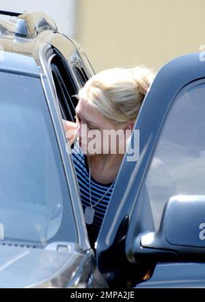 Exklusiv!! Anna Kournikova trainiert auf Miami Beach FL. Möglicherweise in Vorbereitung auf das anstehende Nasdaaq-Turnier 03/19/06 Alle Stockfoto