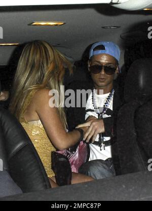 Mike „The Situation“ Sorrentino bei einer VMA-After-Party in der Bar Marmont in Los Angeles, Kalifornien. 9/12/10. Stockfoto