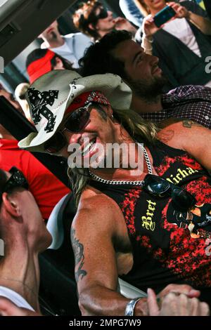 Bret Michael tritt beim Dodge Rock 'n' Roll Los Angeles 1/2-Marathon und Mini-Marathon auf, wobei die ASPCA in L.A. profitiert LEBEN. Los Angeles, Kalifornien. 30. Oktober 2011. Stockfoto