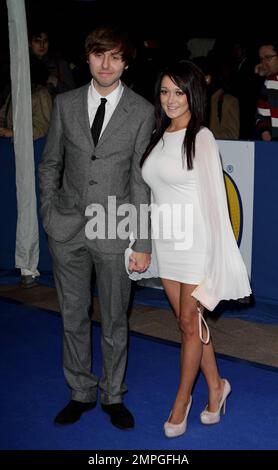 James Buckley trifft bei den British Comedy Awards ein, die in der O2 Arena von Jonathan Ross veranstaltet werden. London, Großbritannien. 01/22/11. Stockfoto