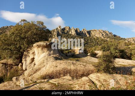 Im Hochland der Sierra Norte, Spanien Stockfoto