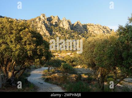 Im Hochland der Sierra Norte, Spanien Stockfoto