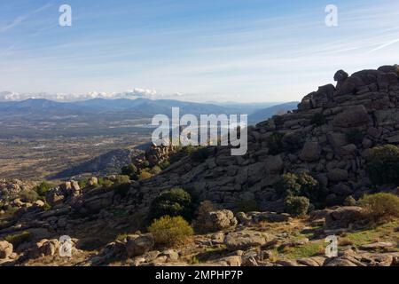 Im Hochland der Sierra Norte, Spanien Stockfoto