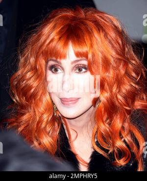 Cher auf der britischen Premiere von „Burlesque“ am Empire Leicester Square. London, Großbritannien. 12/13/10. Stockfoto