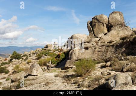 Im Hochland der Sierra Norte, Spanien Stockfoto