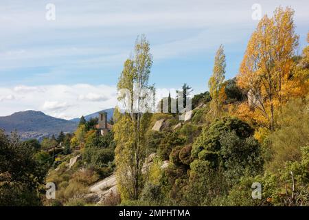 Im Hochland der Sierra Norte, Spanien Stockfoto