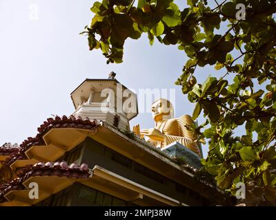 Goldener Tempel oder Dambulla Höhlentempel, Dambulla, Sri Lanka Stockfoto