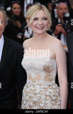 Kirsten Dunst nimmt an der Abschlusszeremonie während des Filmfestivals von Cannes in Cannes, Frankreich, Teil. 22. Mai 2016. Stockfoto