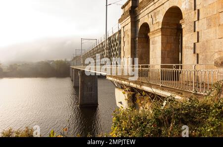 Die magische Natur Spaniens entlang des Camino de Santiago Stockfoto