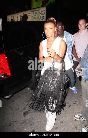 Melody besucht das Chateau Marmont VMA nach der Party. Los Angeles, Kalifornien. 9/7/08. Stockfoto