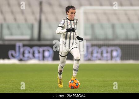 Turin, Italien, 15. Dezember 2022. Barbara Bonansea von Juventus während des UEFA Womens Champions League-Spiels im Juventus Stadium, Turin. Der Bildausdruck sollte lauten: Jonathan Moscrop/Sportimage Stockfoto