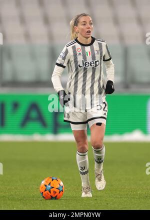 Turin, Italien, 15. Dezember 2022. Linda Sembrant von Juventus während des UEFA Womens Champions League-Spiels im Juventus Stadium, Turin. Der Bildausdruck sollte lauten: Jonathan Moscrop/Sportimage Stockfoto