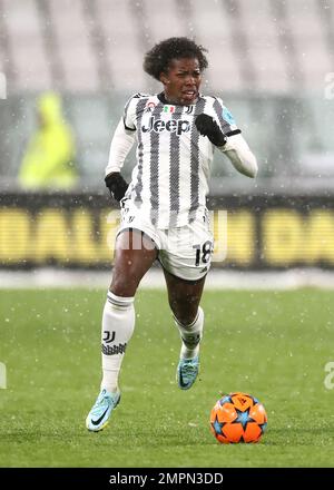 Turin, Italien, 15. Dezember 2022. Lineth Beerensteyn von Juventus während des UEFA Womens Champions League-Spiels im Juventus Stadium, Turin. Der Bildausdruck sollte lauten: Jonathan Moscrop/Sportimage Stockfoto