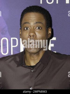 Komiker Chris Rock auf der australischen Premiere der Top 5 in Sydney, Australien. 4. März 2015 Stockfoto