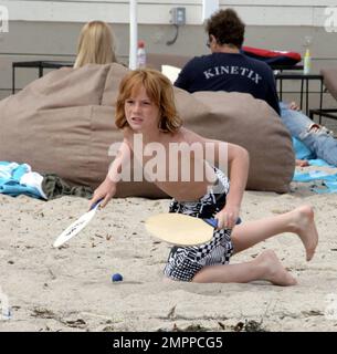 Cody Lohan feiert den Unabhängigkeitstag auf einer Strandhaus-Party mit seiner Schwester Lindsay Lohan in Malibu, Kalifornien. 7. 4. 07. Stockfoto