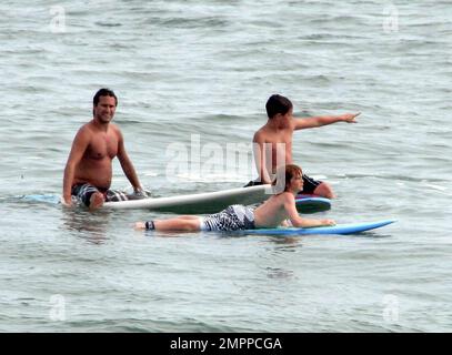 Cody Lohan feiert den Unabhängigkeitstag auf einer Strandhaus-Party mit seiner Schwester Lindsay Lohan in Malibu, Kalifornien. 7. 4. 07. Stockfoto