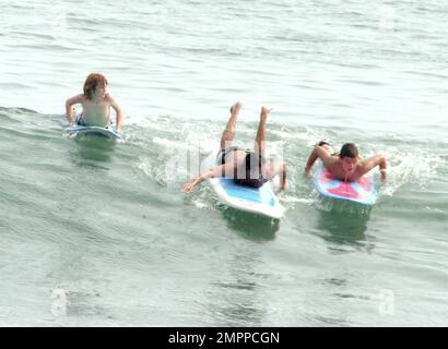 Cody Lohan feiert den Unabhängigkeitstag auf einer Strandhaus-Party mit seiner Schwester Lindsay Lohan in Malibu, Kalifornien. 7. 4. 07. Stockfoto
