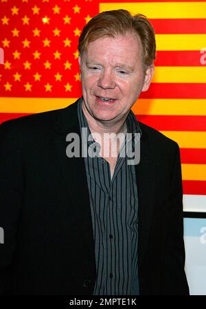 EXKLUSIV!! Der Schauspieler David Caruso nimmt an einem Cocktailempfang und einer Auktion für die South Florida S.P.C.A. in der Opera Gallery in Bal Harbour Teil. Miami, Florida 02/25/10. Stockfoto