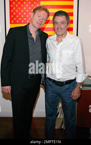 EXKLUSIV!! Der Schauspieler David Caruso nimmt an einem Cocktailempfang und einer Auktion für die South Florida S.P.C.A. in der Opera Gallery in Bal Harbour Teil. Miami, Florida 02/25/10. Stockfoto