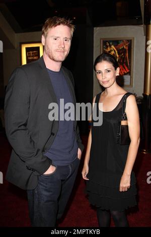 Jane March und Steven Waddington auf der Film 4 Frightfest Weltpremiere von DEAD CERT. London, Großbritannien. 8/26/10. Stockfoto