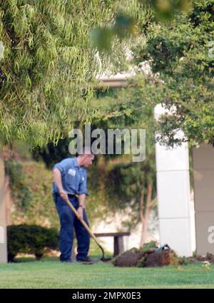 Freunde und Familie nehmen an der Beerdigung von DJ AM (alias Adam Goldstein) Teil, der letzte Woche tot in seiner New Yorker Wohnung aufgefunden wurde. Los Angeles, Kalifornien. 9/2/09. Stockfoto