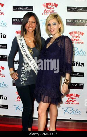 Miss California Teen USA Meagan Tandy besucht Fashion Rocks The Universe in der hawaiianischen Tropic Zone im Planet Hollywood Resort and Casino in Las Vegas, NV. 4/18/09. Stockfoto