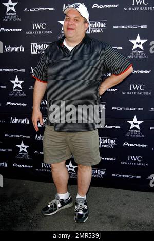 Jeff Garlin bereitet sich darauf vor, im Golf Digest Invitational die Prostate Cancer Foundation im Lakeside Country Club zu unterstützen. Los Angeles, Kalifornien. 11/12/2007. Stockfoto