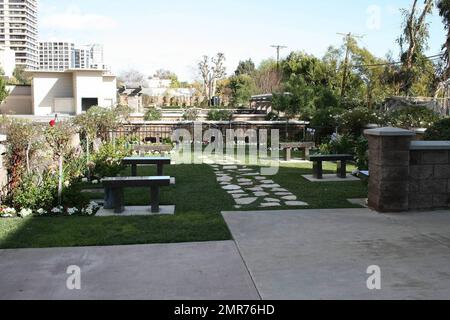 Im Pierce Brothers Westwood Village Memorial Park and Mortuary fand am Wochenende für Heath Ledger eine GEDENKFEIER IN LA statt, wo sich Freunde und Familie versammelten, um ihnen die letzte Ehre zu erweisen. Es wird berichtet, dass Ledger' Leiche dann zu seinem Heimatland Australien geflogen wurde, seiner letzten Ruhestätte. Westwood, Kalifornien. 1/28/08. Stockfoto
