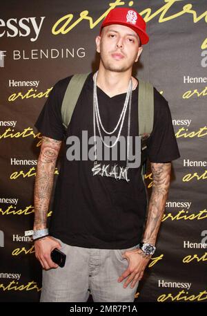 Gäste kommen im Hennessy Artistry 2010 an, das in den Ice Palace Studios stattfindet. Am Abend gab es Vorstellungen von The Roots, Q-Tip und Rapper Eve. Miami, Florida 09/25/10. Stockfoto