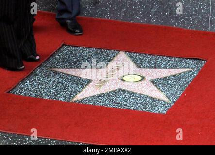 Die Sängerin Jane Morgan wird mit einem Star auf dem Hollywood Walk of Fame in Hollywood, Kalifornien, geehrt. 5/6/11. Stockfoto