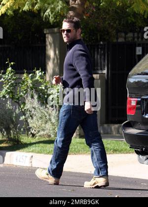 Exklusiv!! Jason Priestley, der ehemalige Schauspieler von Beverly