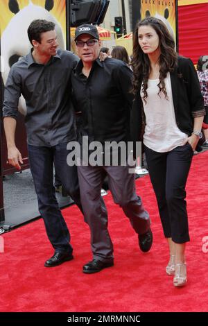 Jean-Claude Van Damme bei der Premiere von „Kung Fu Panda 2" im Grauman's Chinese Theatre in Los Angeles, Kalifornien. 05/22/11. Stockfoto